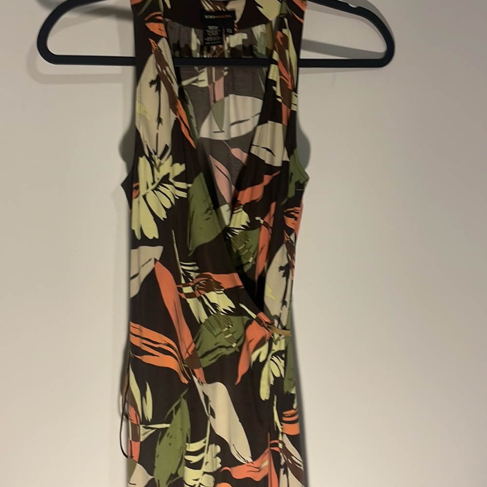 BCBG MAXAZARIA XS Botanical, jungle, Tulum-esque.